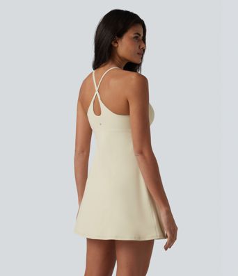 Softlyzero™ Plush Backless Active Dress-Easy Peezy Edition