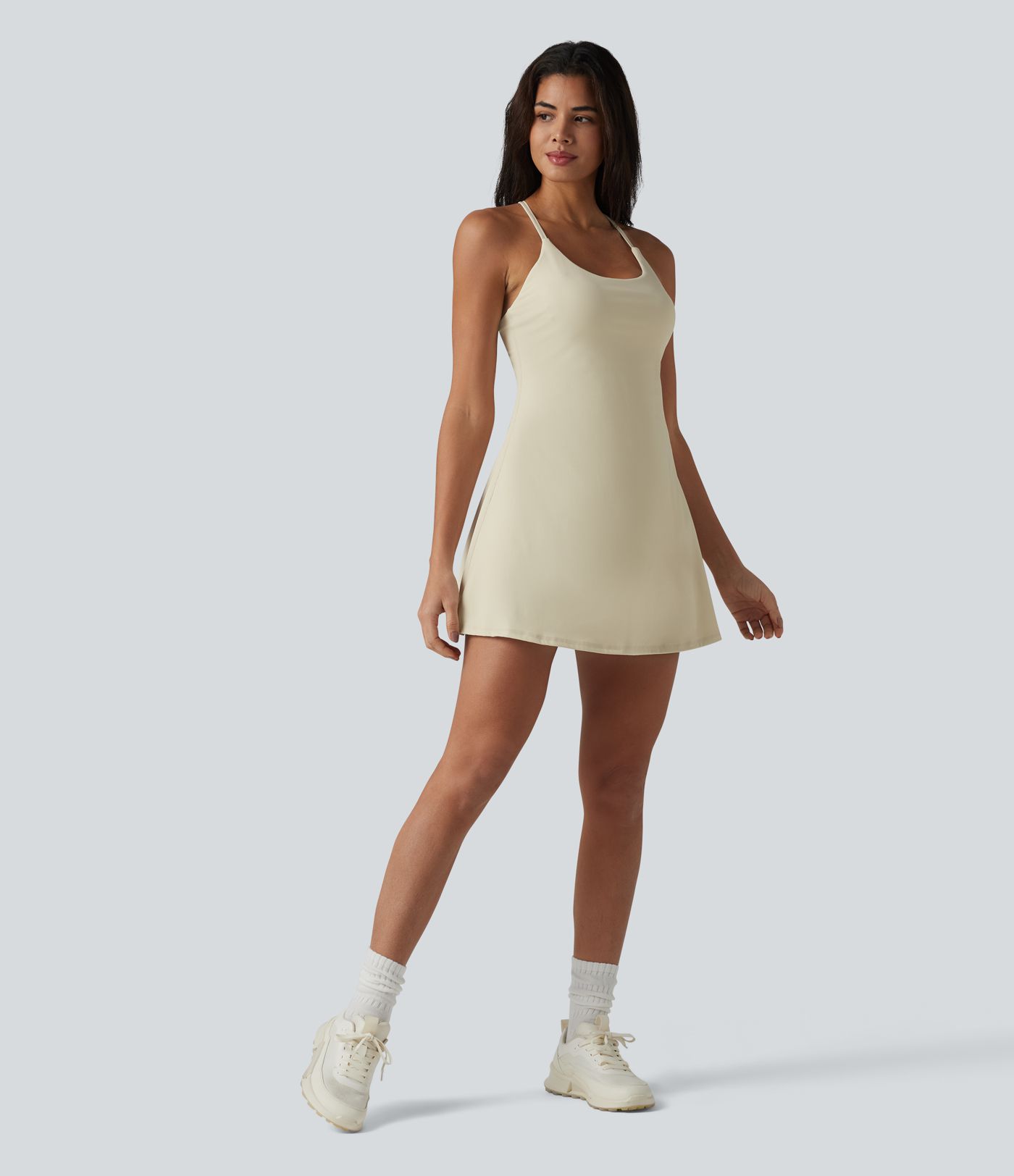 Softlyzero™ Plush Backless Active Dress-Easy Peezy Edition