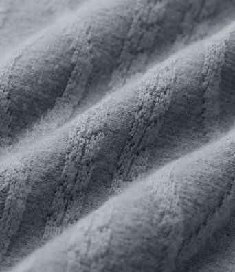 Lässige Shorts mit mittelhohem Bund, Seitentaschen, Kordelzug und Zopfmuster - 7,6 cm