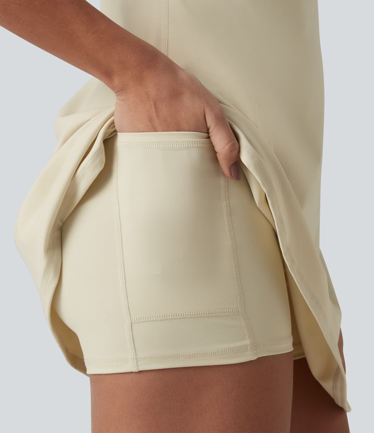 Softlyzero™ Plush Backless Active Dress-Easy Peezy Edition