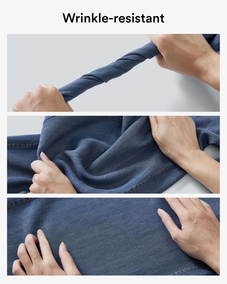 Mid Rise Draped Casual Straight Leg Jeans with Pockets