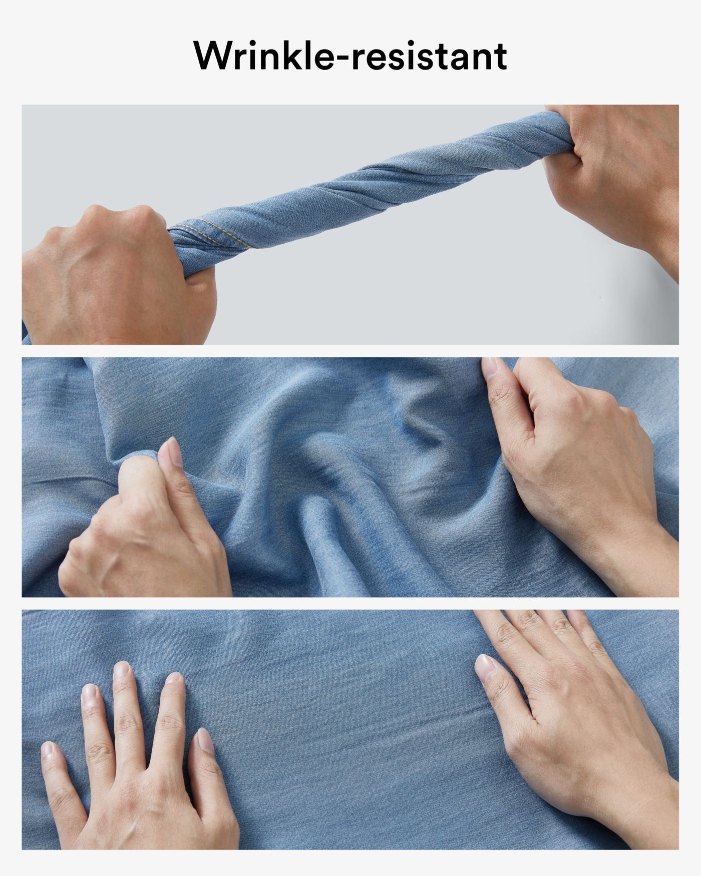 Mid Rise Draped Wide Leg Casual Jeans with Pockets