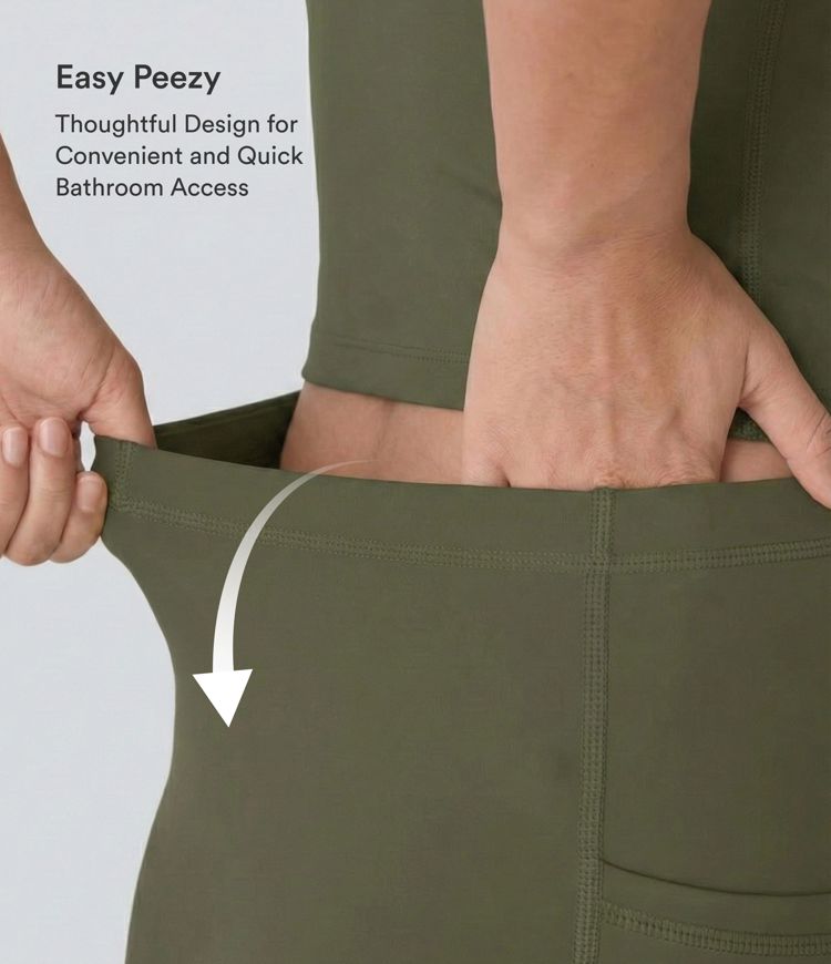 SoftlyZero™ Plush Backless Active Dress-Longer Length-Easy Peezy Edition