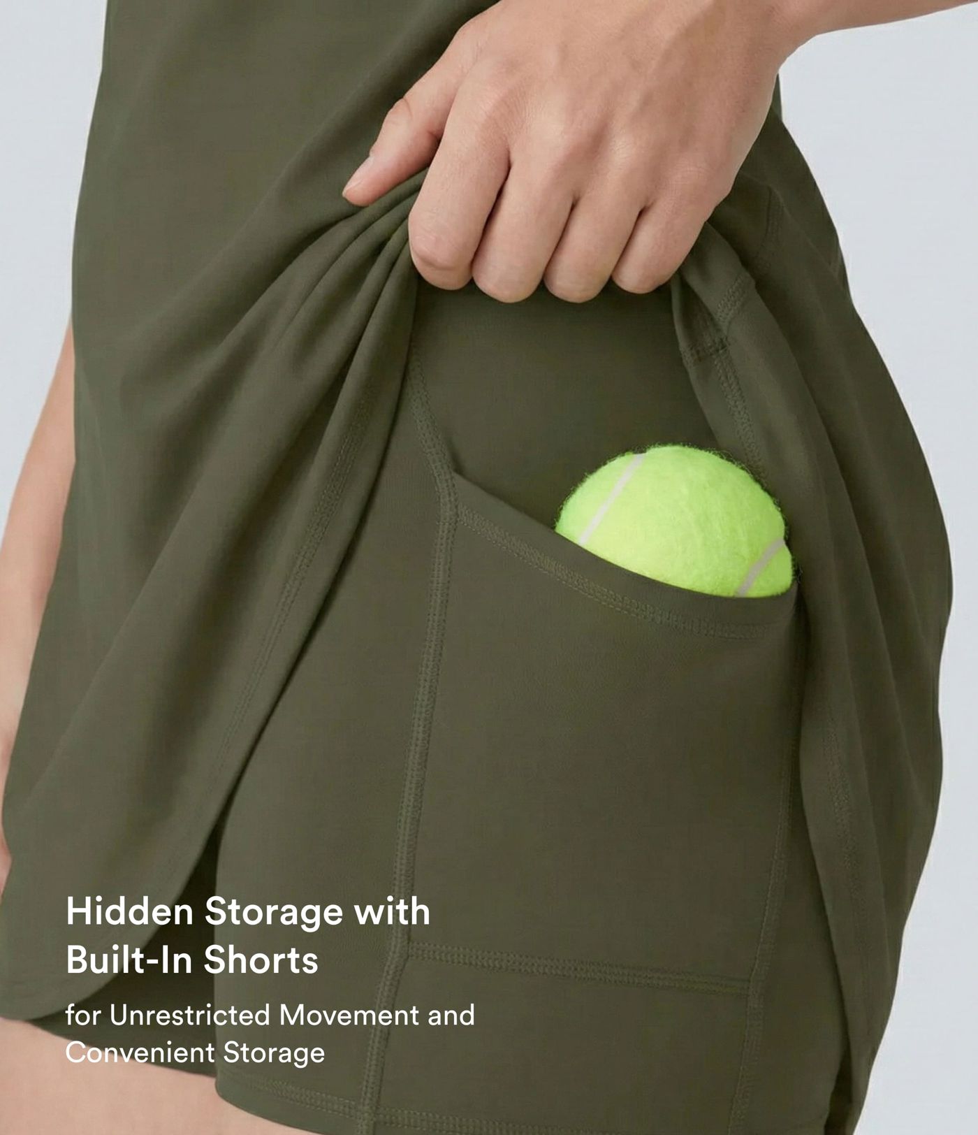 SoftlyZero™ Plush Backless Active Dress-Longer Length-Easy Peezy Edition