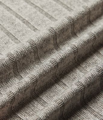 Ribbed Knit V Neck Short Sleeve Ruffle Hem Casual Babydoll T-Shirt