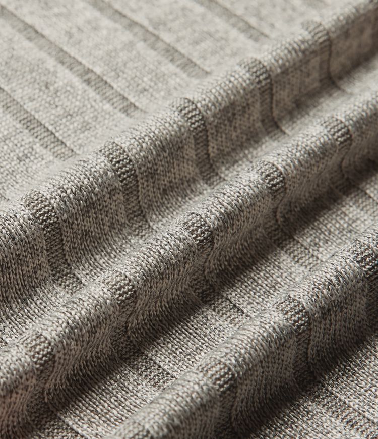 Ribbed Knit V Neck Short Sleeve Ruffle Hem Casual Babydoll T-Shirt