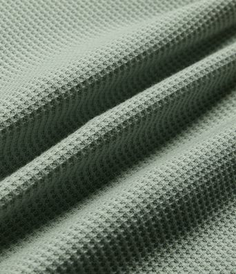 Round Neck Sleeveless Waffle Mini Cotton Dress with Pockets