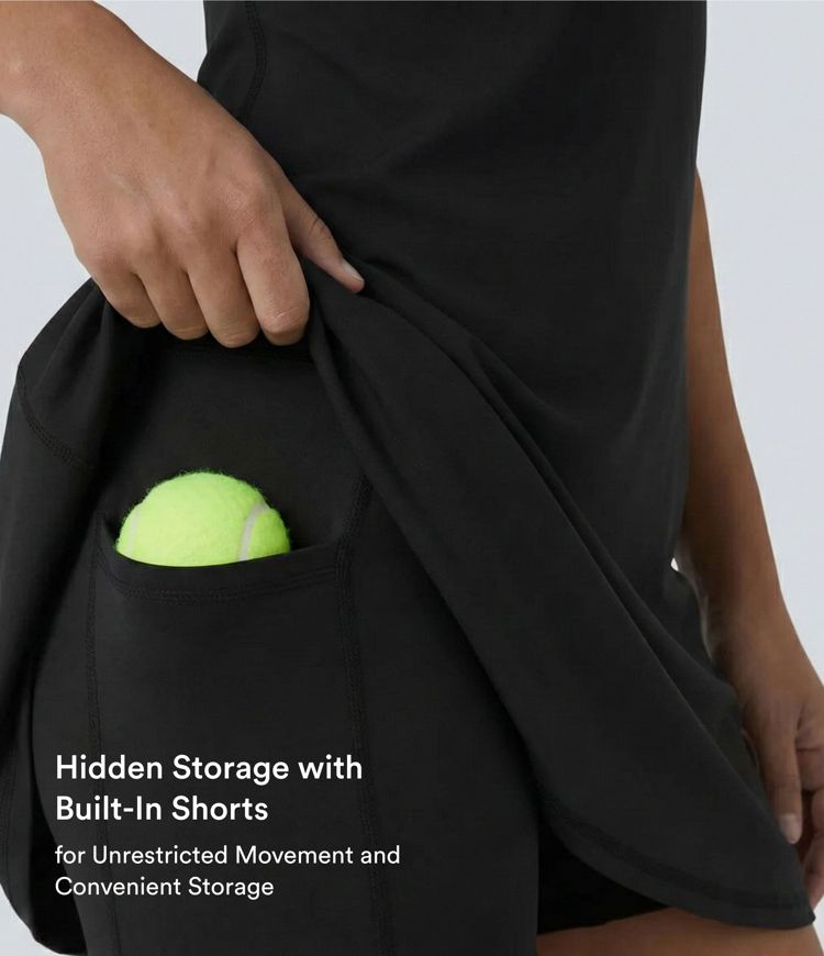 SoftlyZero™ Plush Backless Active Dress