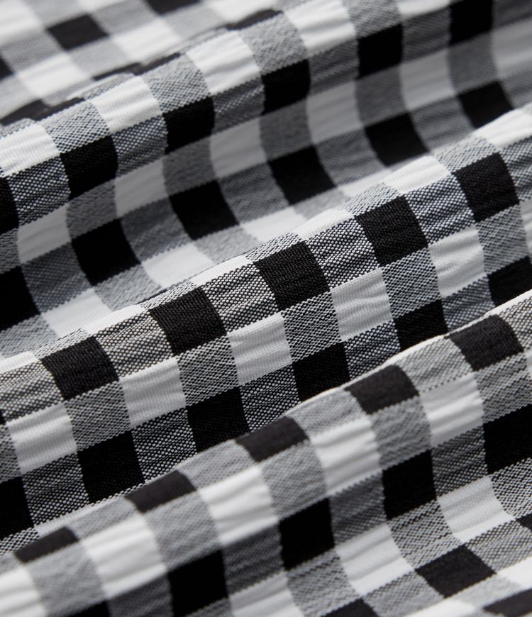 High Waisted Drawstring Gingham Plaid Resort Baggy Shorts with Pockets