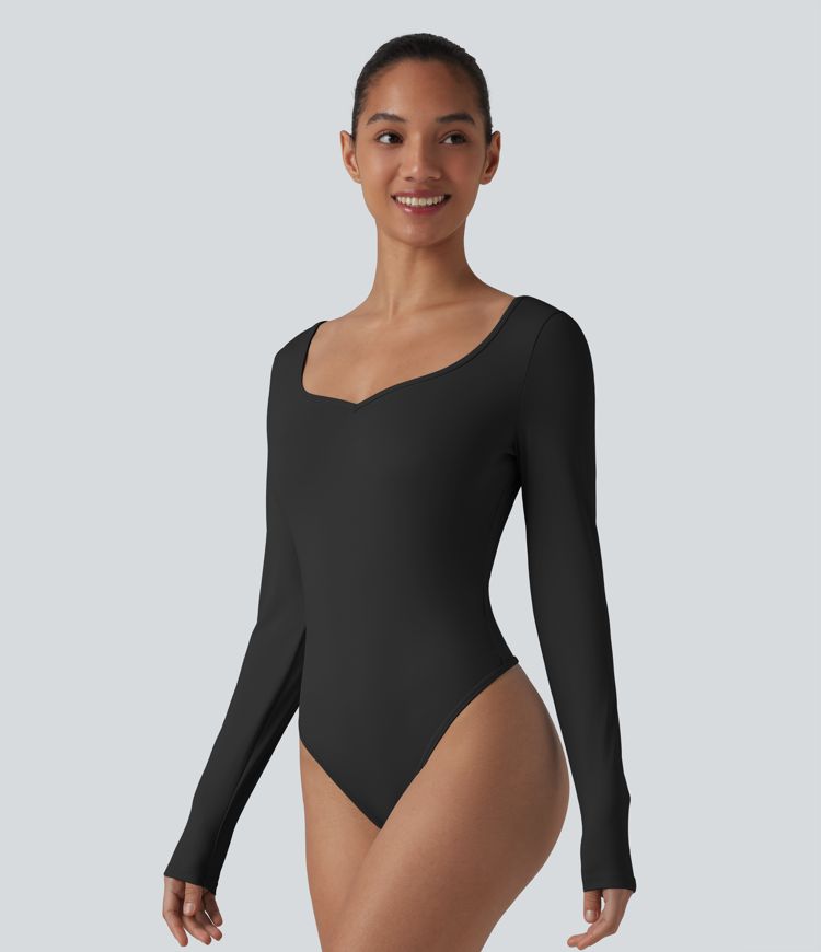 Long Sleeve Skinny Casual Bodysuit