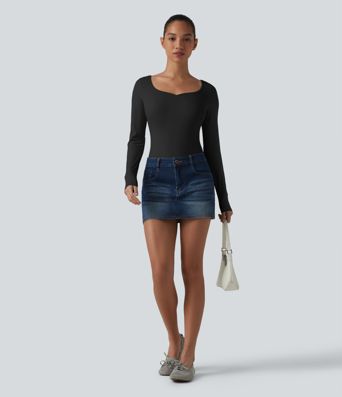 Long Sleeve Skinny Casual Bodysuit