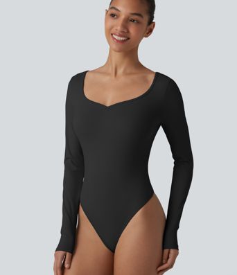 Long Sleeve Skinny Casual Bodysuit