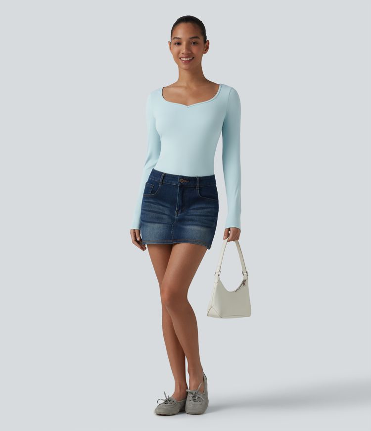 Long Sleeve Skinny Casual Bodysuit