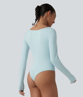 Long Sleeve Skinny Casual Bodysuit