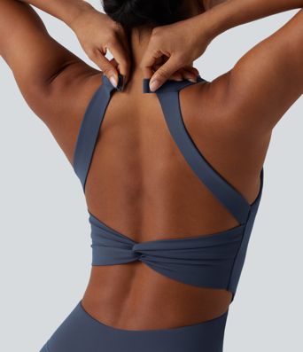 Halara UltraSculpt™ Tummy Control Bootcut Training Jumpsuit with Pockets-Easy Peezy Edition