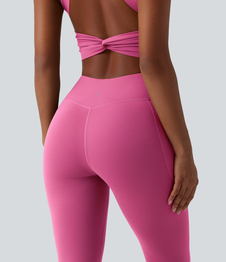 Halara UltraSculpt™ Tummy Control Bootcut Training Jumpsuit with Pockets-Easy Peezy Edition