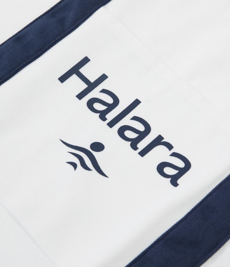 Halara Slogan Casual Canvas Tote Bag