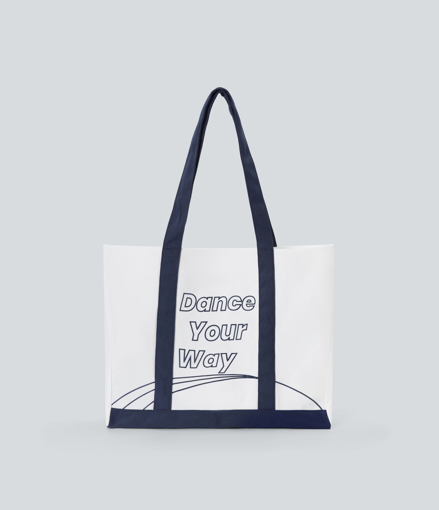 Halara Slogan Casual Canvas Tote Bag