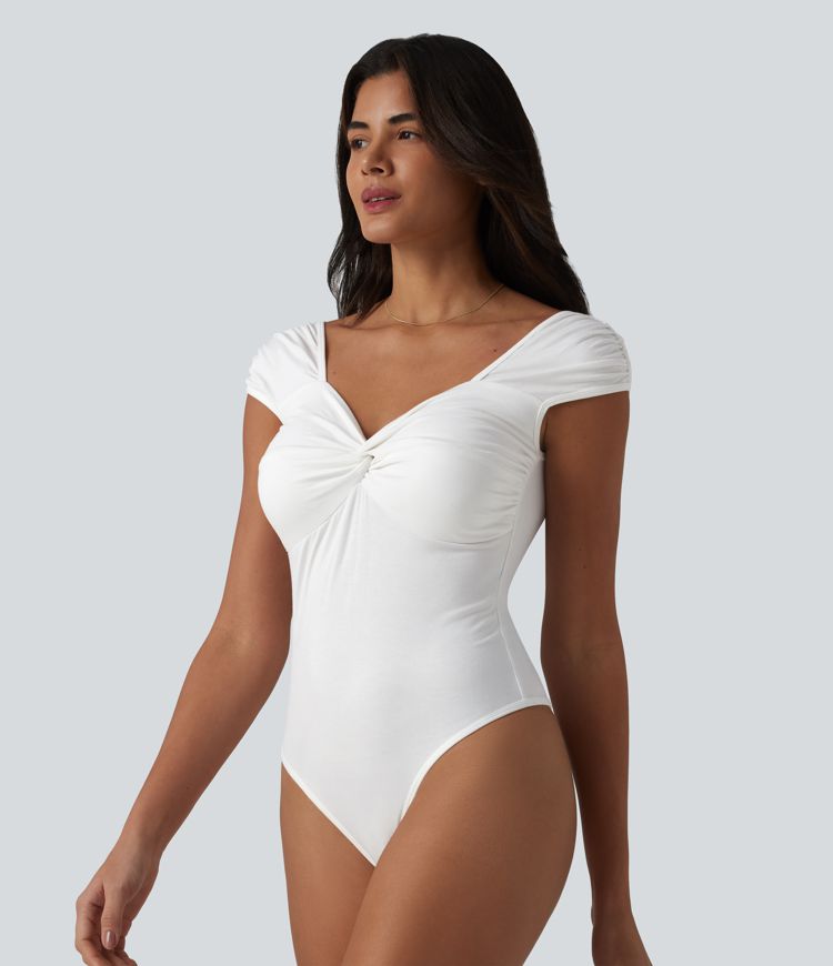 Short Sleeve Casual Bodysuit