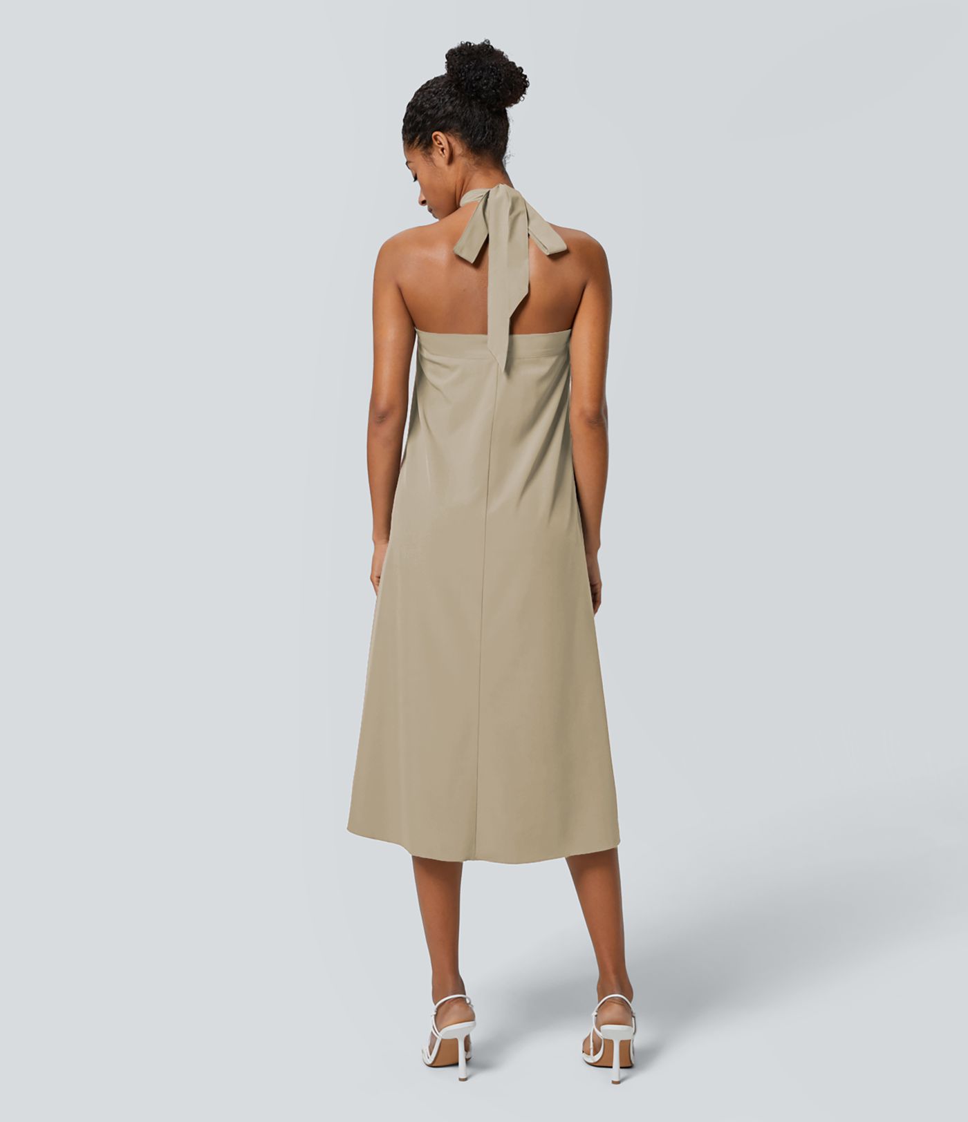 Breezeful™ High Waisted Wrapped Tie Back Quick Dry Skirt