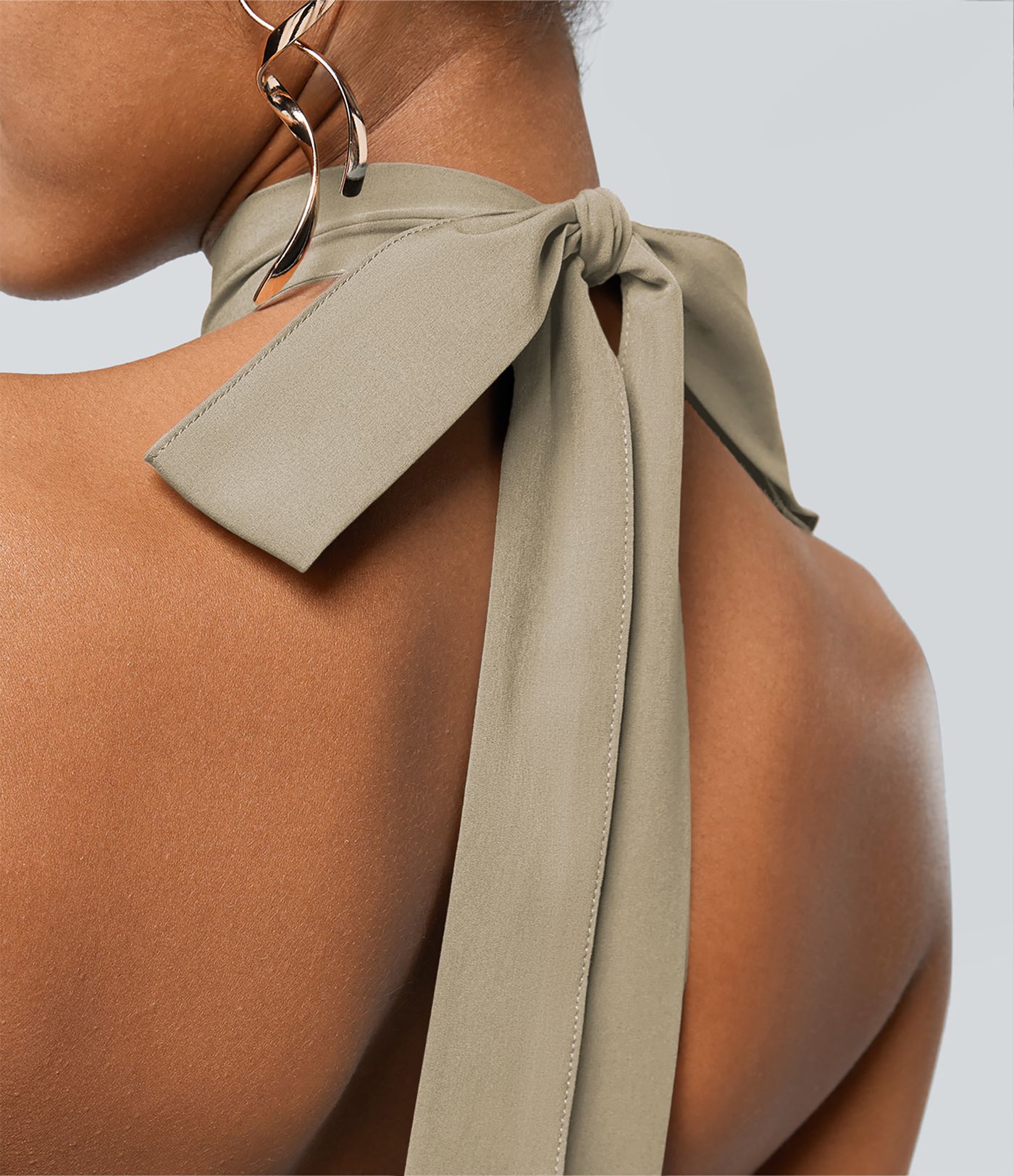 Breezeful™ High Waisted Wrapped Tie Back Quick Dry Skirt