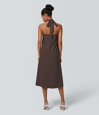 Breezeful™ High Waisted Wrapped Tie Back Quick Dry Skirt