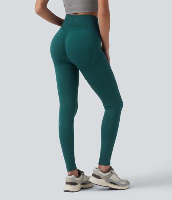 OneForm Seamless Flow High Waisted Tummy Control Butt Lifting Yoga Leggings