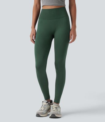 OneForm Seamless Flow High Waisted Tummy Control Butt Lifting Yoga Leggings