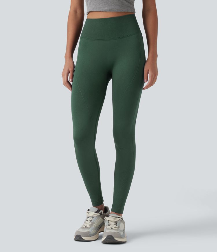 OneForm Seamless Flow High Waisted Tummy Control Butt Lifting Yoga Leggings