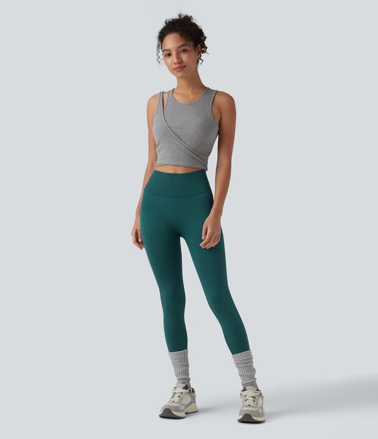 OneForm Seamless Flow High Waisted Tummy Control Butt Lifting Yoga Leggings
