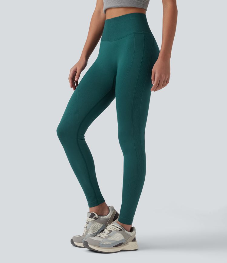 OneForm Seamless Flow High Waisted Tummy Control Butt Lifting Yoga Leggings