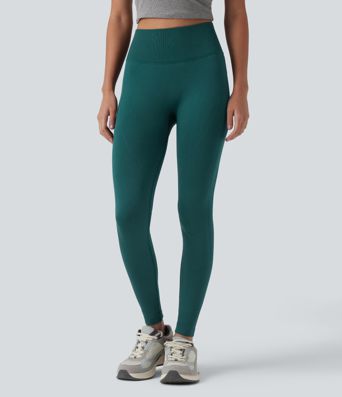 OneForm Seamless Flow High Waisted Tummy Control Butt Lifting Yoga Leggings