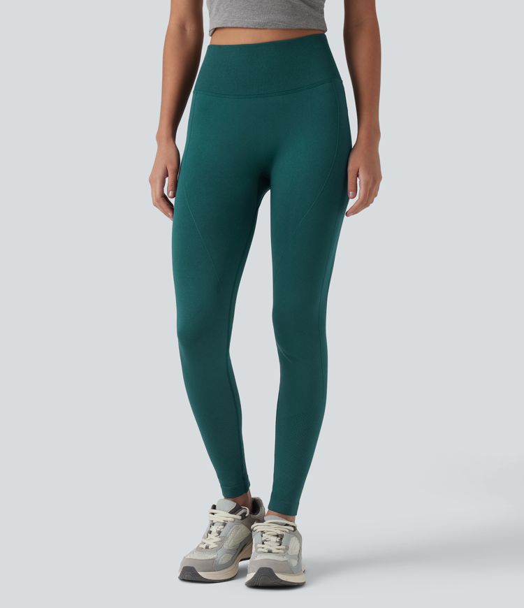 OneForm Seamless Flow High Waisted Tummy Control Butt Lifting Yoga Leggings