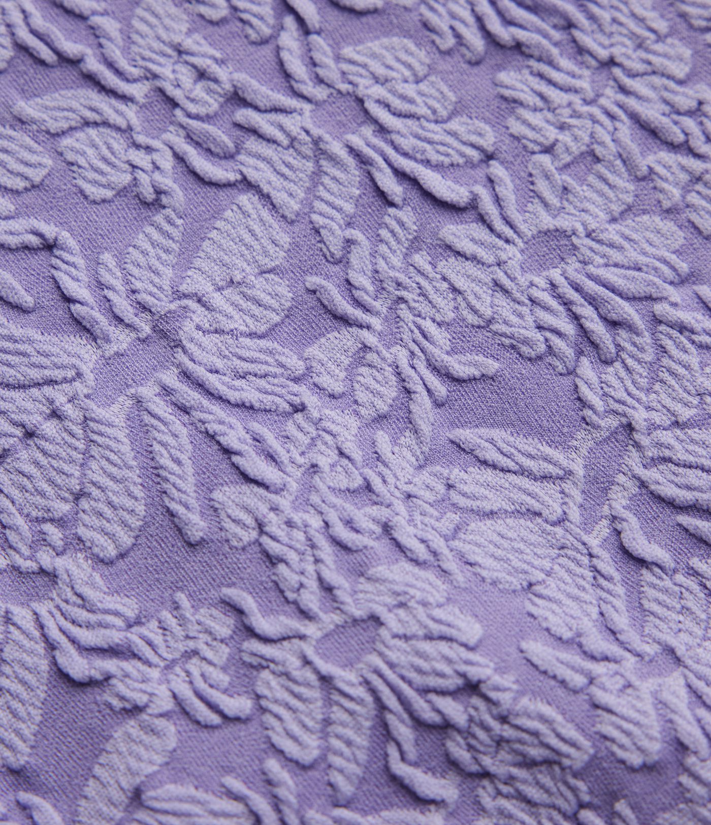 Deep V-neck Jacquard Bikini Top Swimsuit