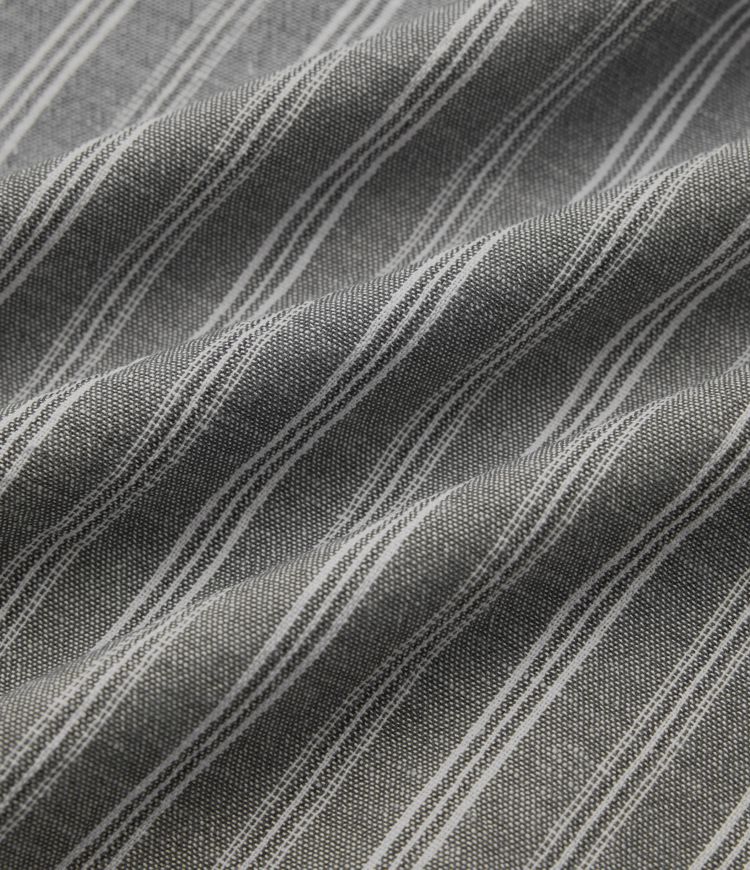 Corset Lace Up Stripe Flowy Midi Casual Slip Dress with Pockets