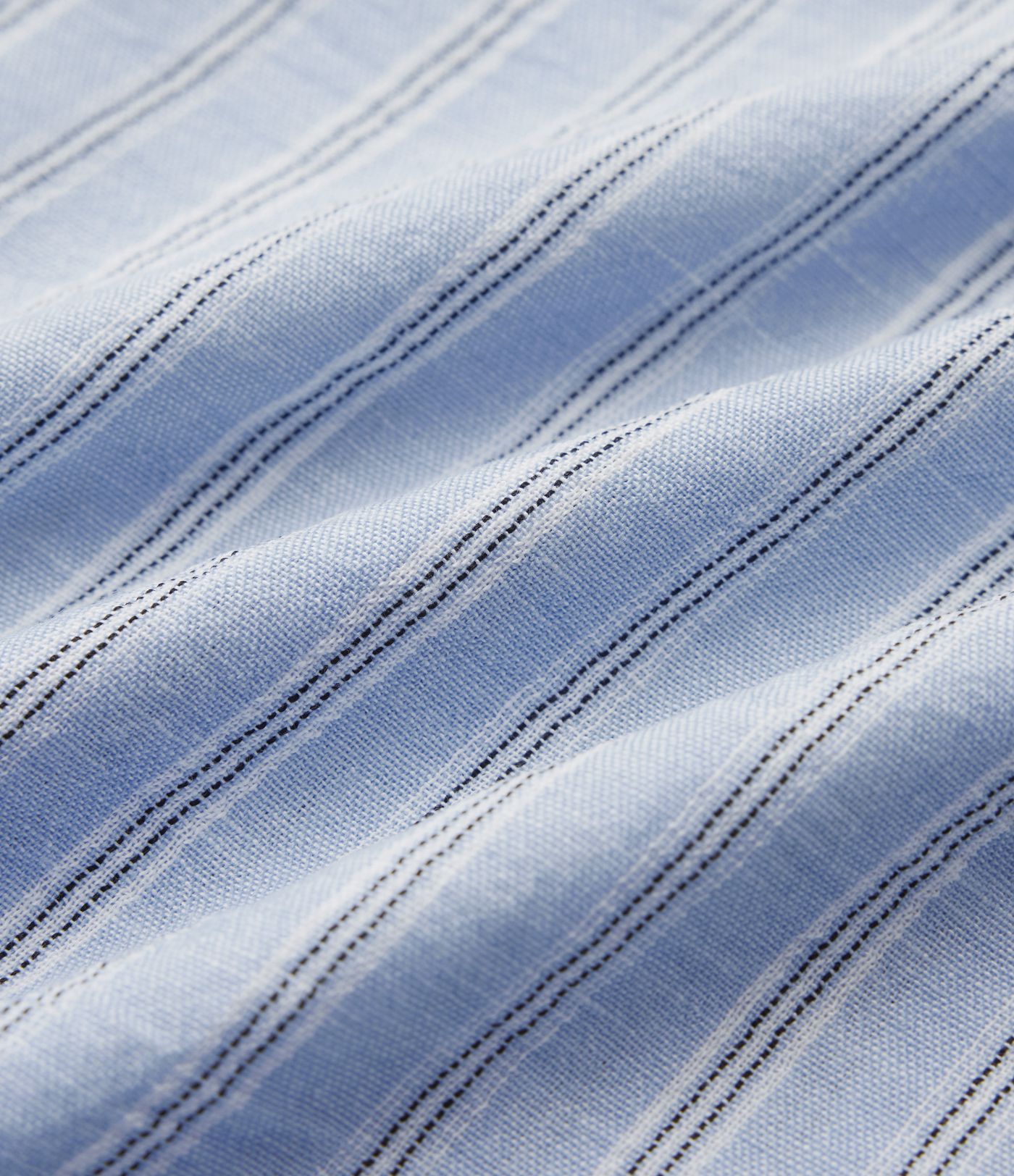 Abito sottoveste casual midi a righe con allacciatura a corsetto e tasche.