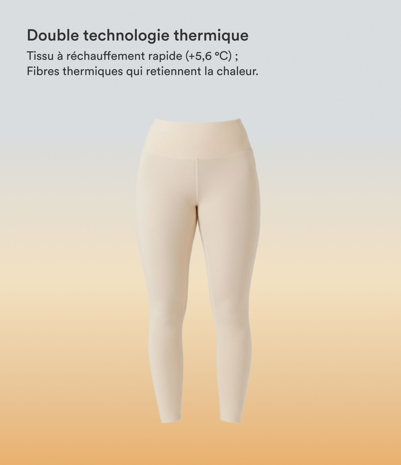 Legging chauffant taille haute Halara HeatCore avec poches