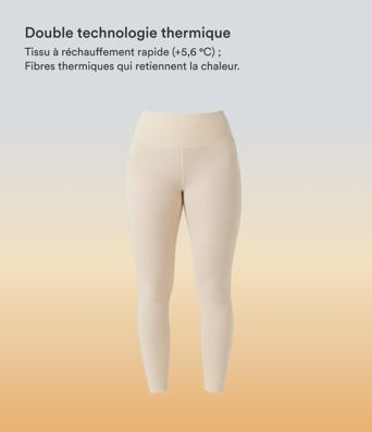 Legging chauffant taille haute Halara HeatCore avec poches
