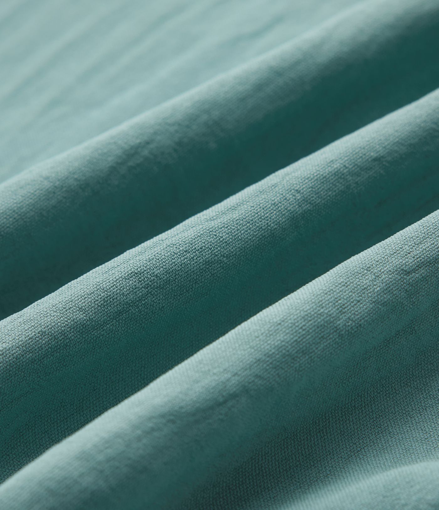 Robe midi col V manches courtes aspect lin avec poches