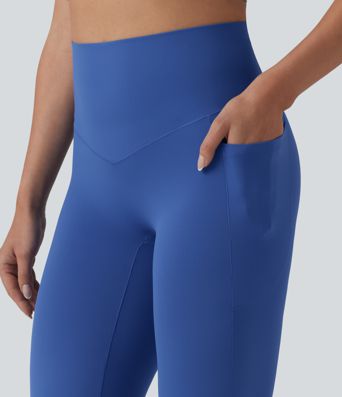 SoftlyZero™ High Waisted Tummy Control Dance Cropped Balloon Joggers with Pockets