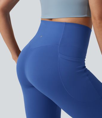 SoftlyZero™ High Waisted Tummy Control Dance Cropped Balloon Joggers with Pockets