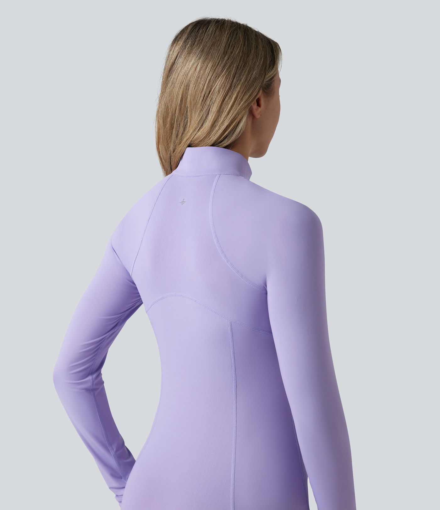 Durable Water Repellent Stand Collar Ruched Sleeve Drawstring Thumb Holes Hiking 3-in-1 Jacket with Pockets