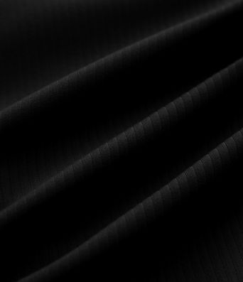 Ribbed High Waisted Tummy Control Ruched Curved Hem 2-in-1 Mini Bodycon Party Skirt