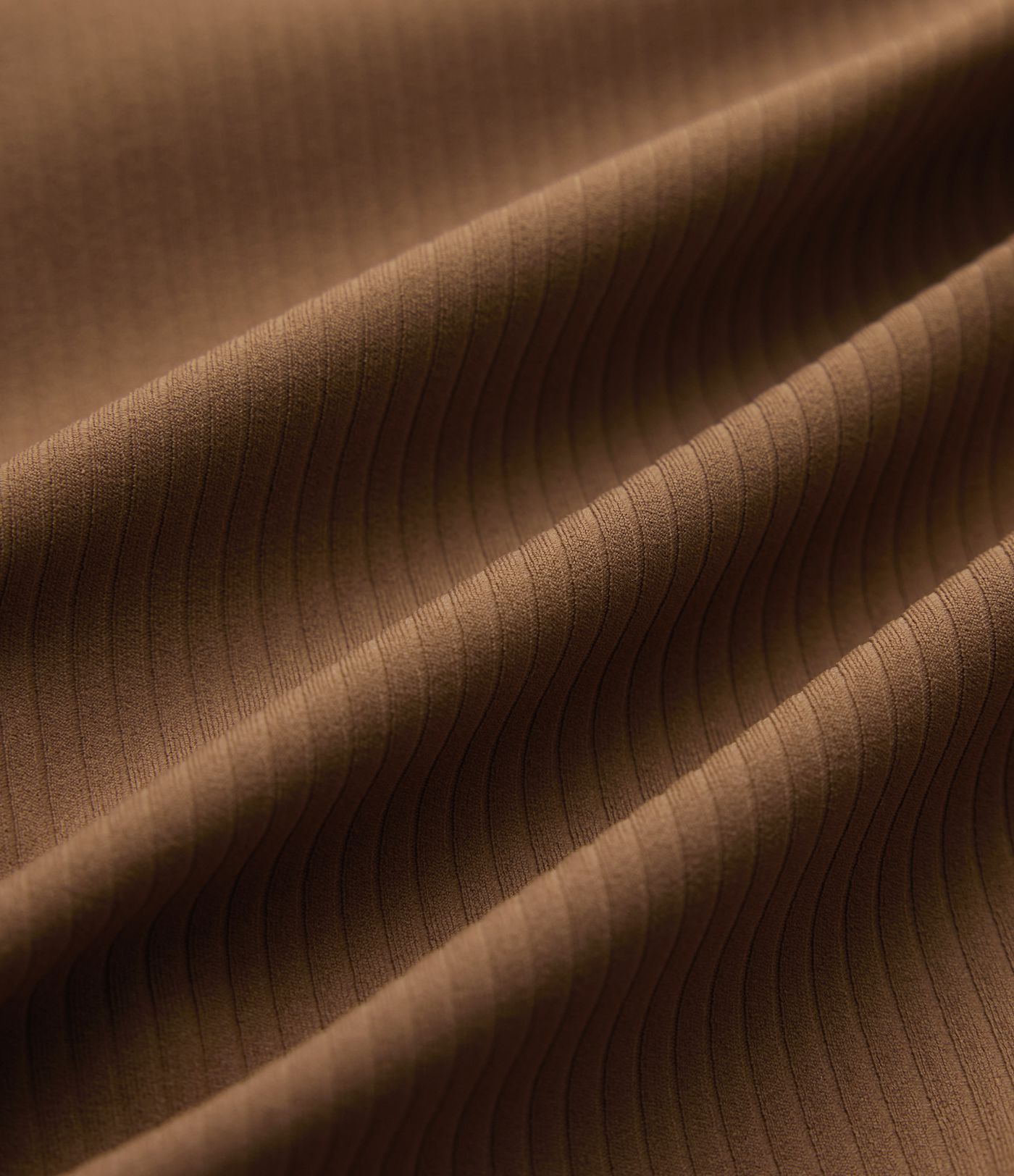 Jupe moulante courte 2-en-1 taille haute ventre plat en maille côtelée avec fronces et ourlet arrondi