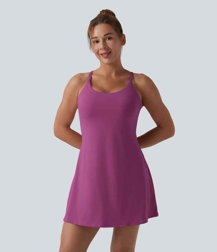 Softlyzero™ Plush Backless Active Dress-Easy Peezy Edition D-F