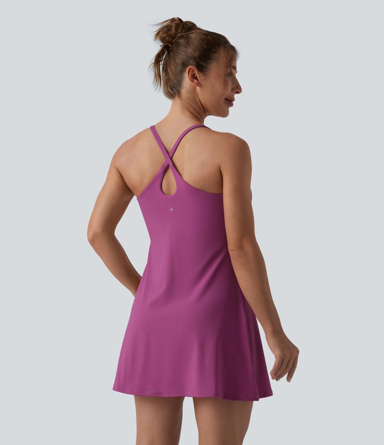 Softlyzero™ Plush Backless Active Dress-Easy Peezy Edition D-F