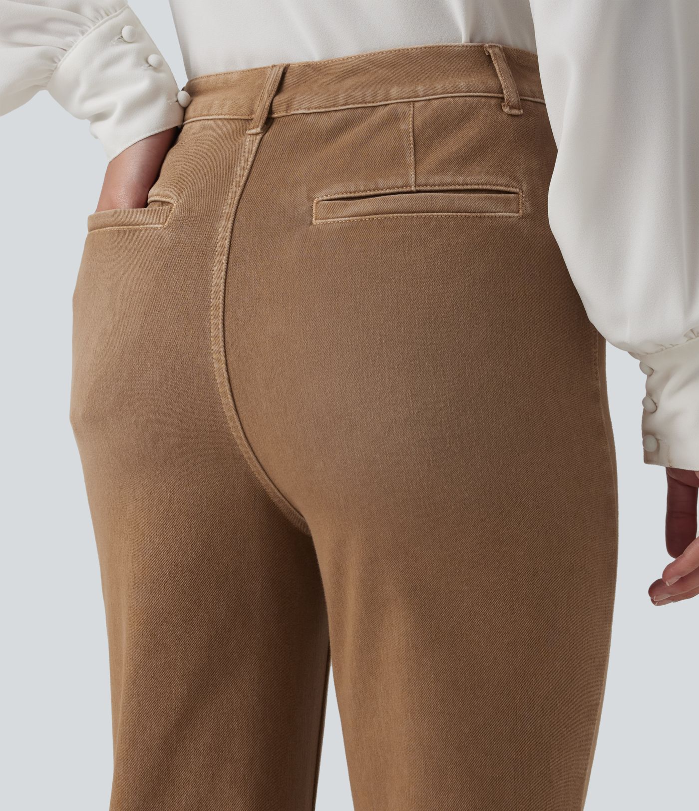 Halara Flex™ High Waisted Work Bootcut Jeans with Pockets