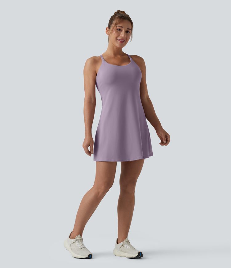 Softlyzero™ Plush Backless Active Dress-Easy Peezy Edition D-F