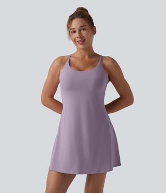 Softlyzero™ Plush Backless Active Dress-Easy Peezy Edition D-F