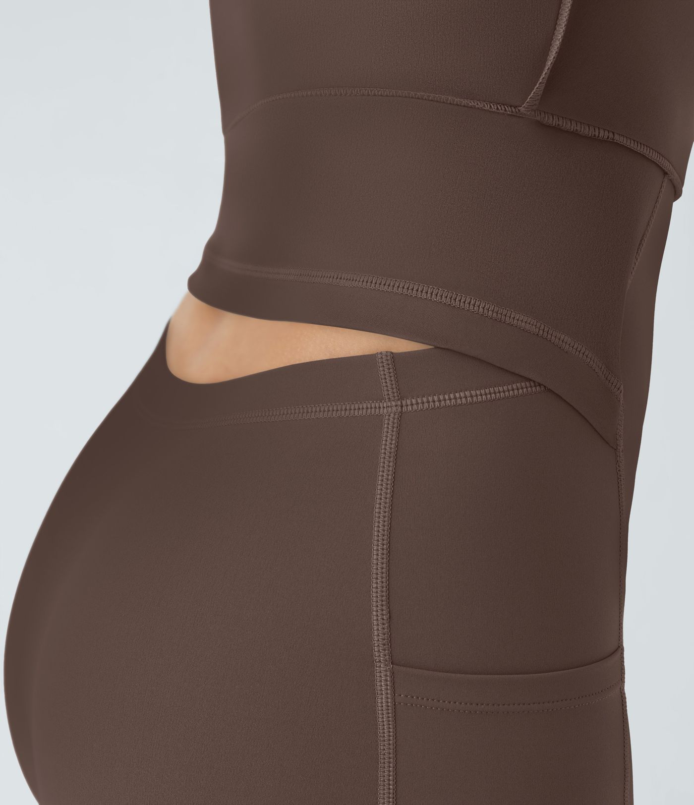 SoftlyZero™ Airy Backless Twisted Flare Low Support Dance Active Dress-Longer Length-Easy Peezy Edition A-C Cups